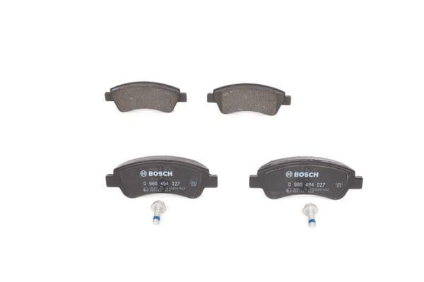 Колодки тормозные BOSCH 0986494027