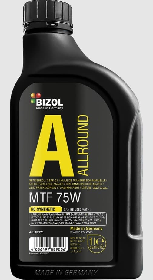 BIZOL Allround Gear Oil MTF 75W