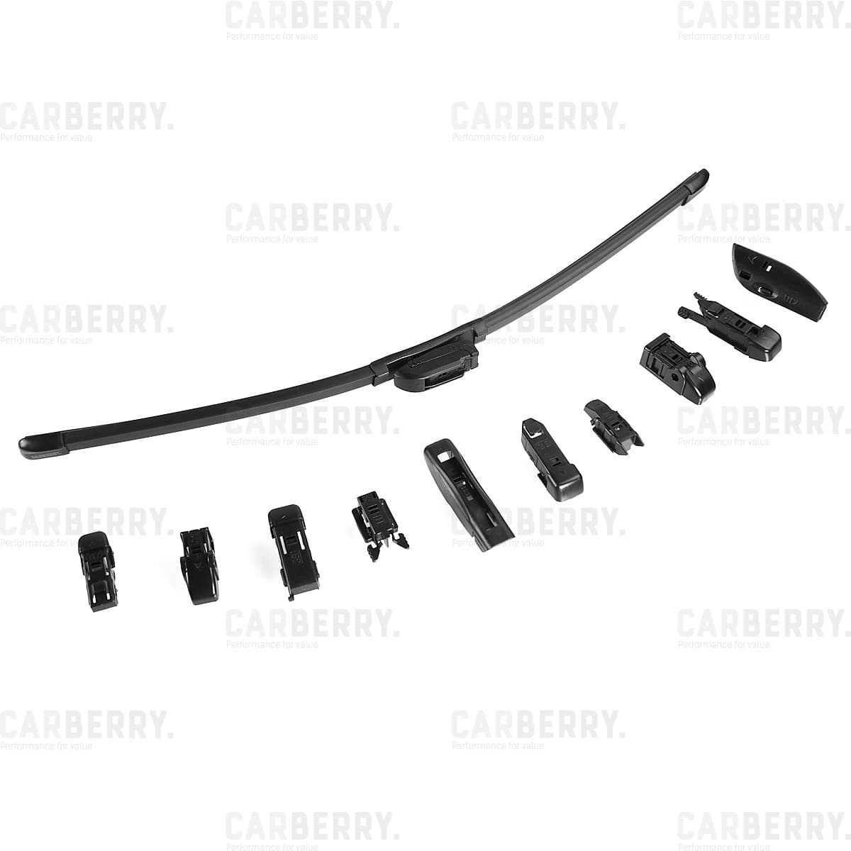 Щетка стеклоочистителя бескаркасная CARBERRY 27ca53