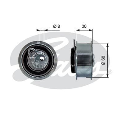 Натяжитель ремня ГРМ GATES t43219