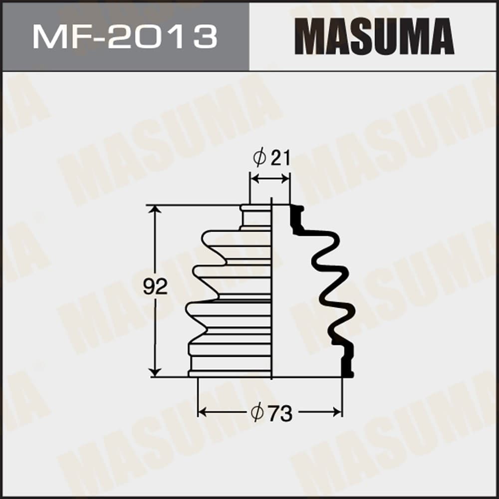 Пыльник ШРУС MASUMA mf2013