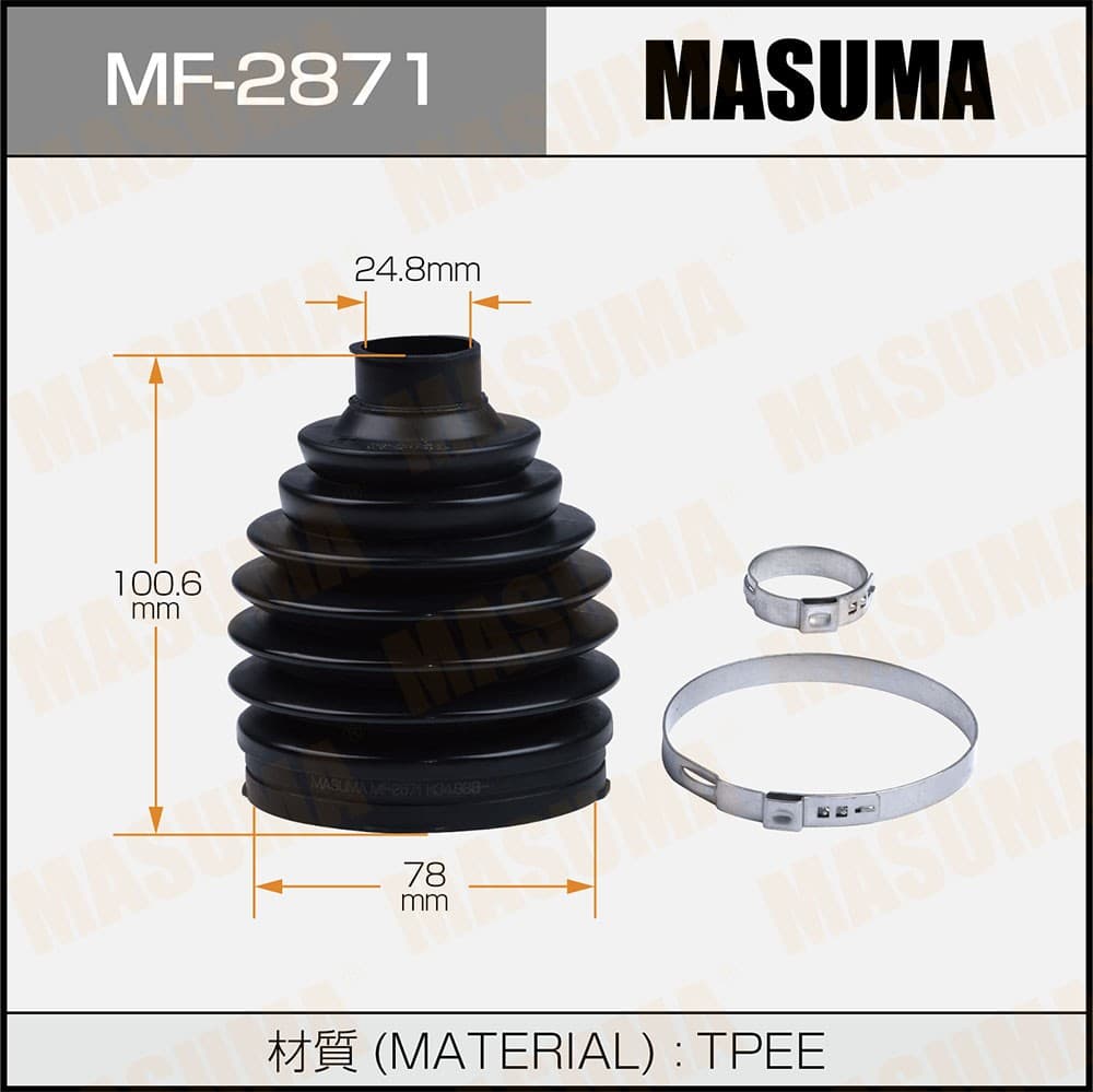 Пыльник ШРУС MASUMA mf2871