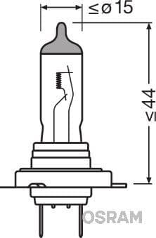 Лампа галогенная OSRAM 62261sbp