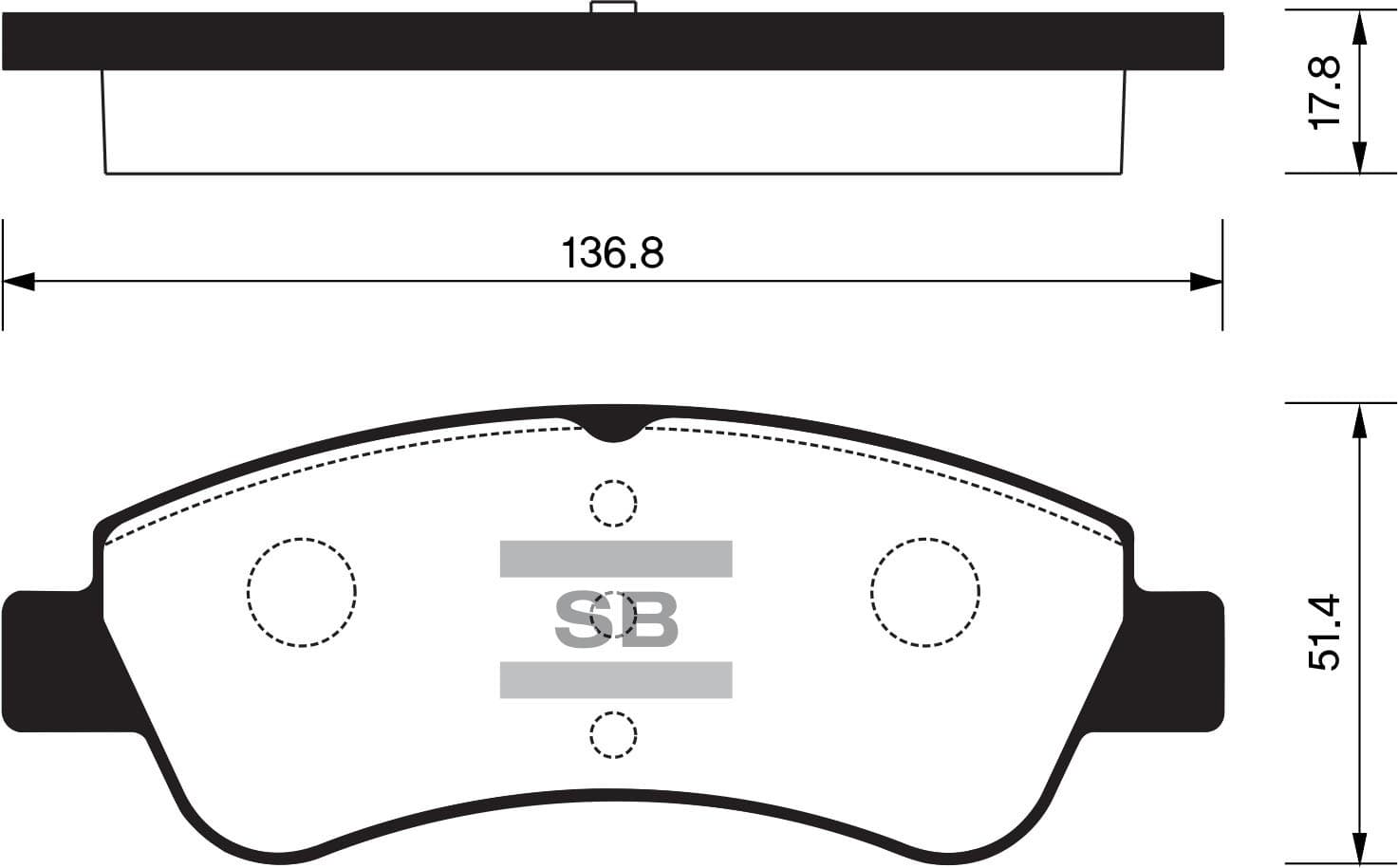 Колодки тормозные SANGSIN sp1241